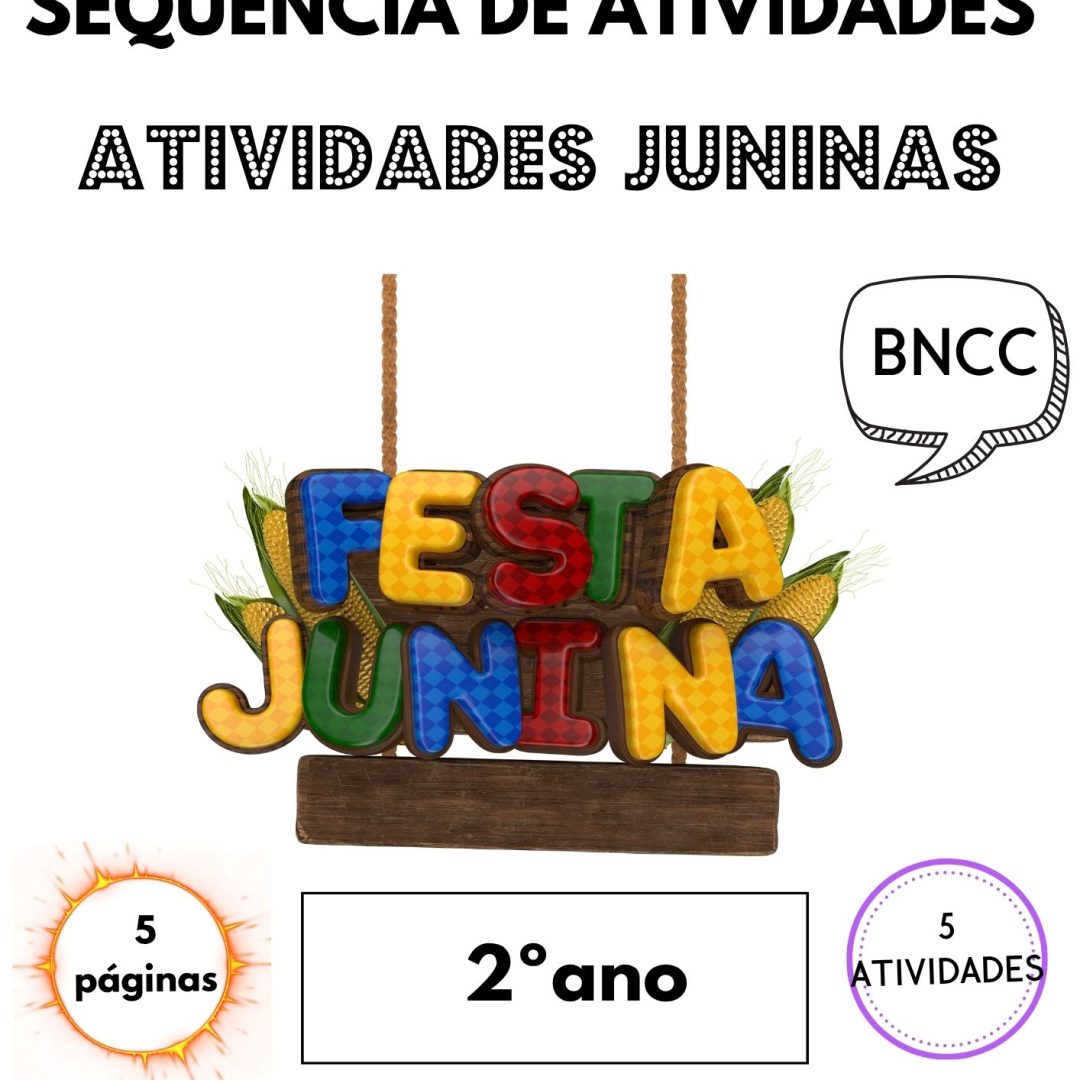 Segmentação de Frases e Ditado Recortado Junino 2º ano