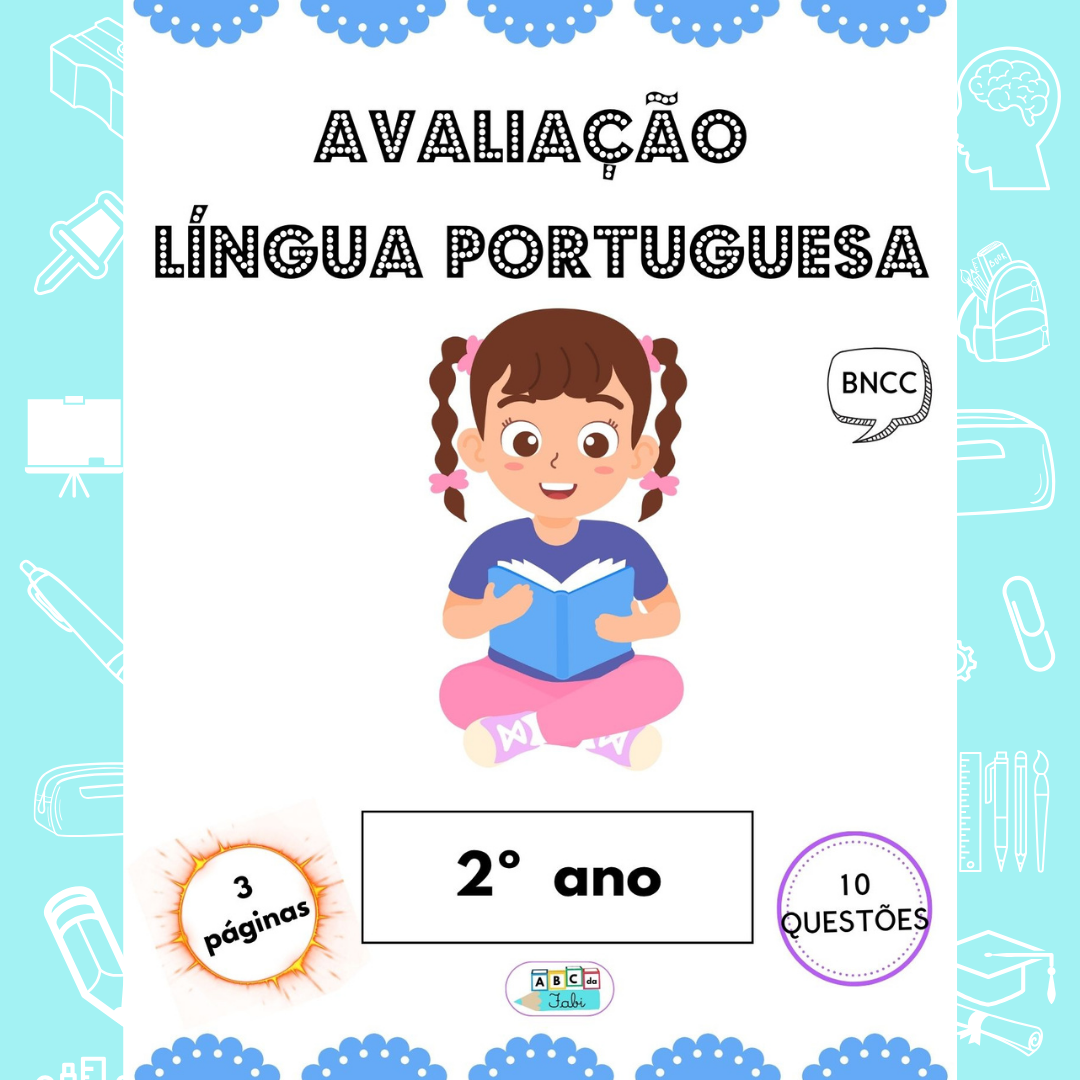 Avaliação Língua Portuguesa 2º bimestre 2º ano