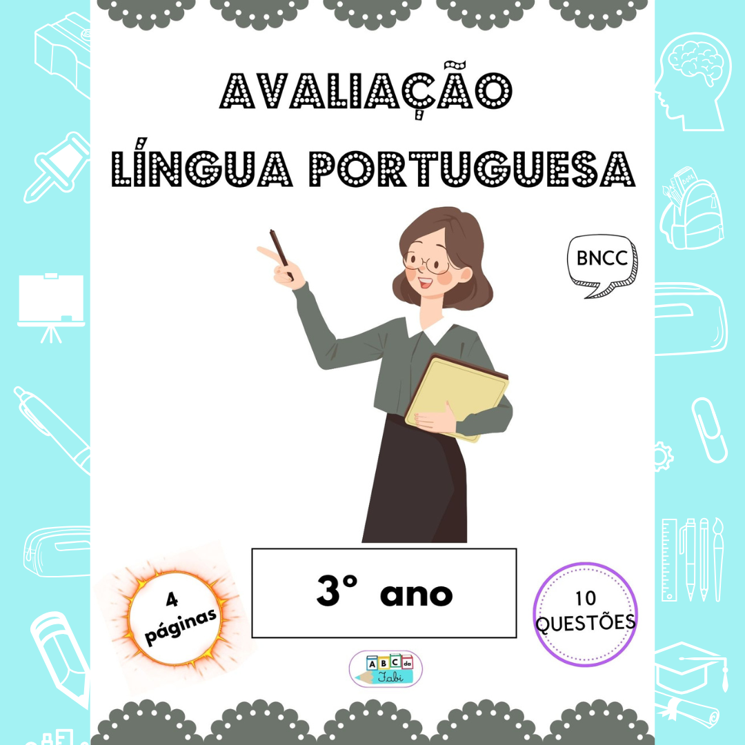 Avaliação Língua Portuguesa 2º bimestre 3º ano