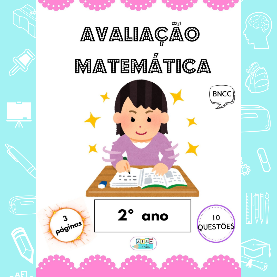 Avaliação Matemática 2º bimestre 2º ano