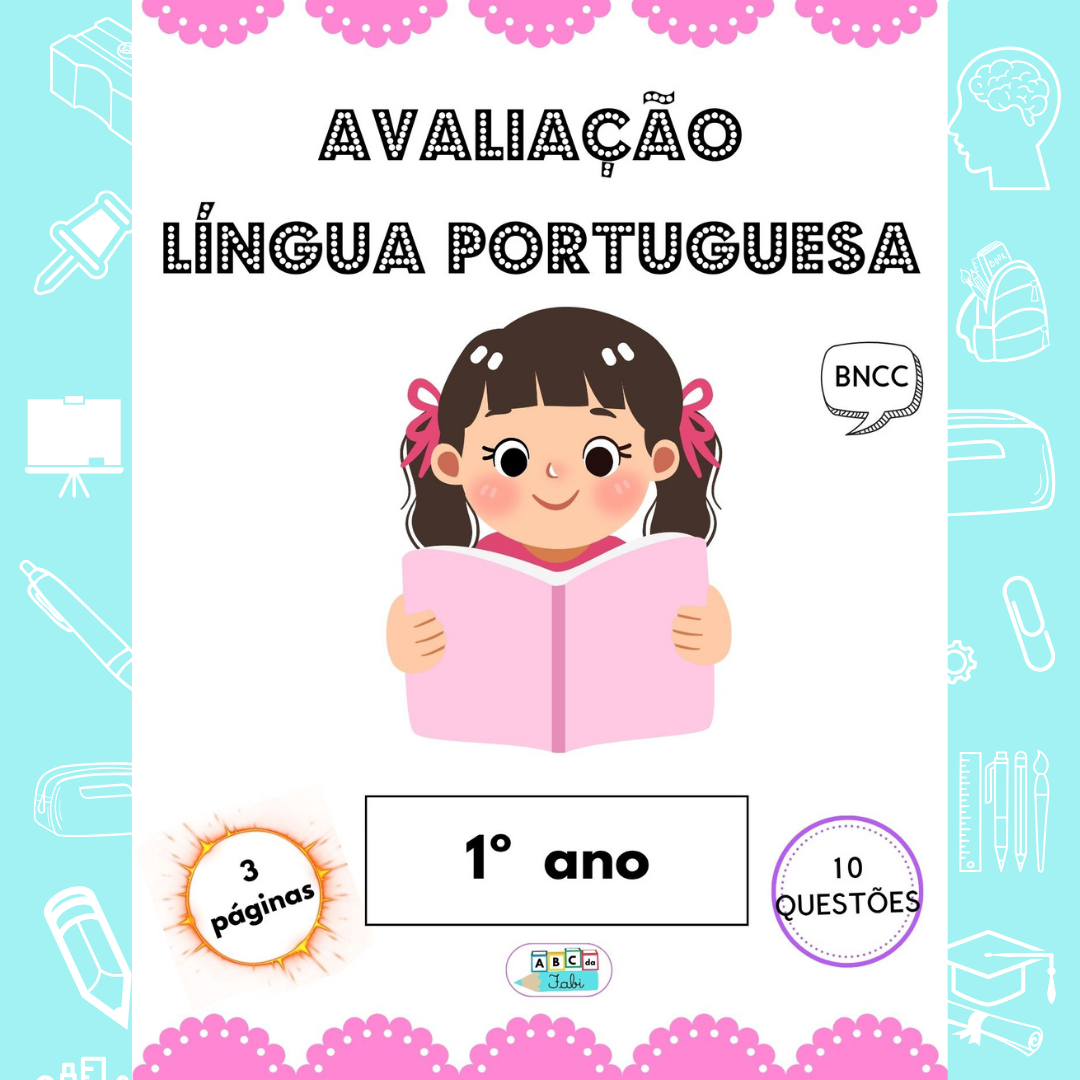 Avaliação de Língua Portuguesa 2º bimestre - 1º ano