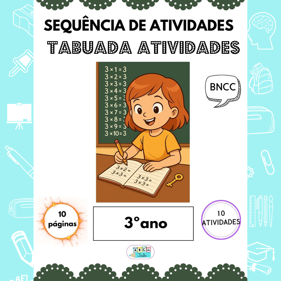 TABUADA ATIVIVIDADES 3º ano