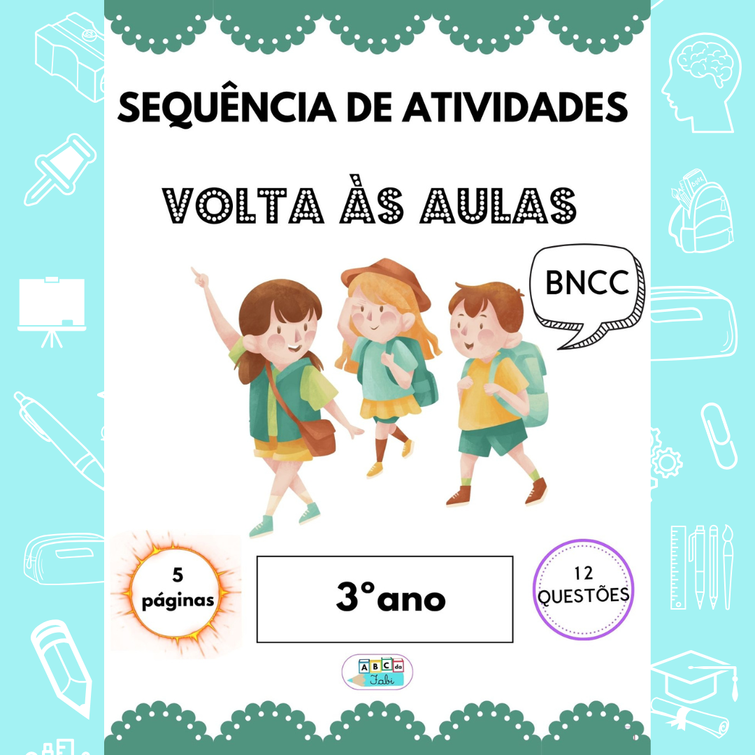 Volta às aulas 3º ano