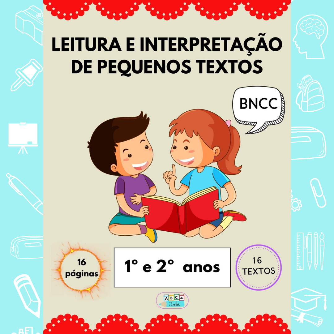 FLUÊNCIA LEITORA: leitura e interpretação de pequenos textos