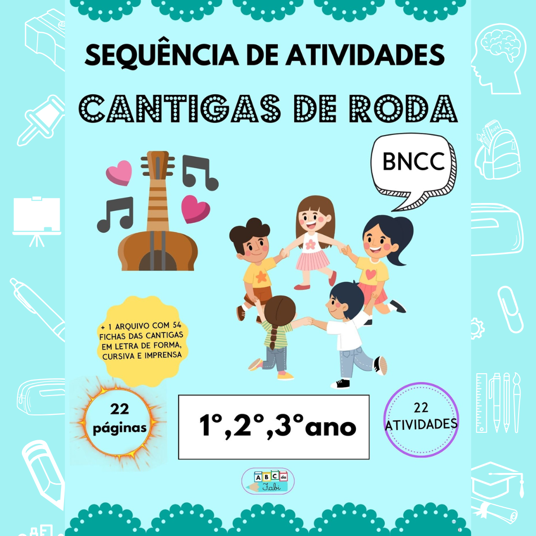 CANTIGAS + 54 FICHAS DE LEITURA