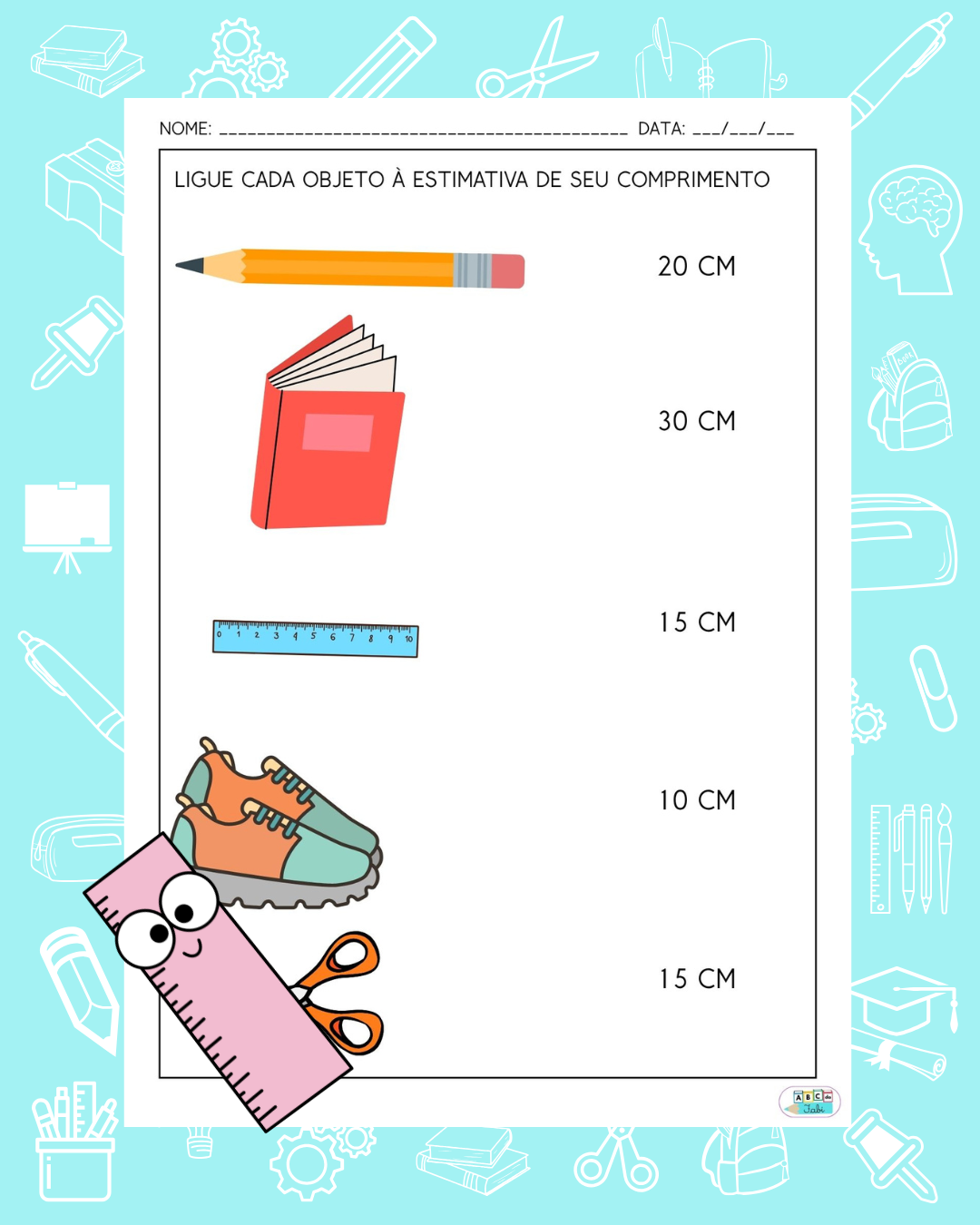MEDIDAS DE COMPRIMENTO 2º ano – ABC da Fabi – Recursos Pedagógicos para ...