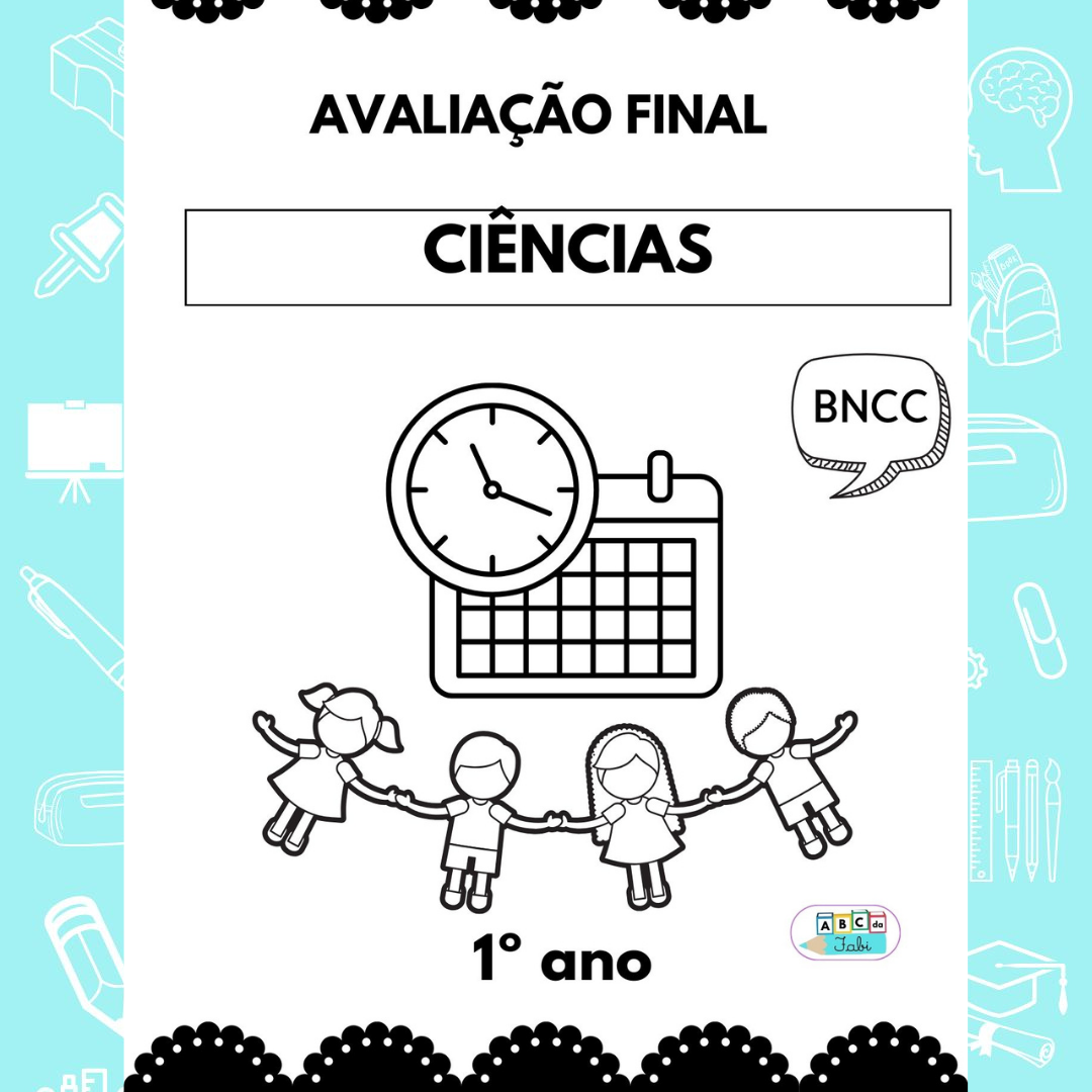 AVALIAÇÃO FINAL CIÊNCIAS - 1º ano