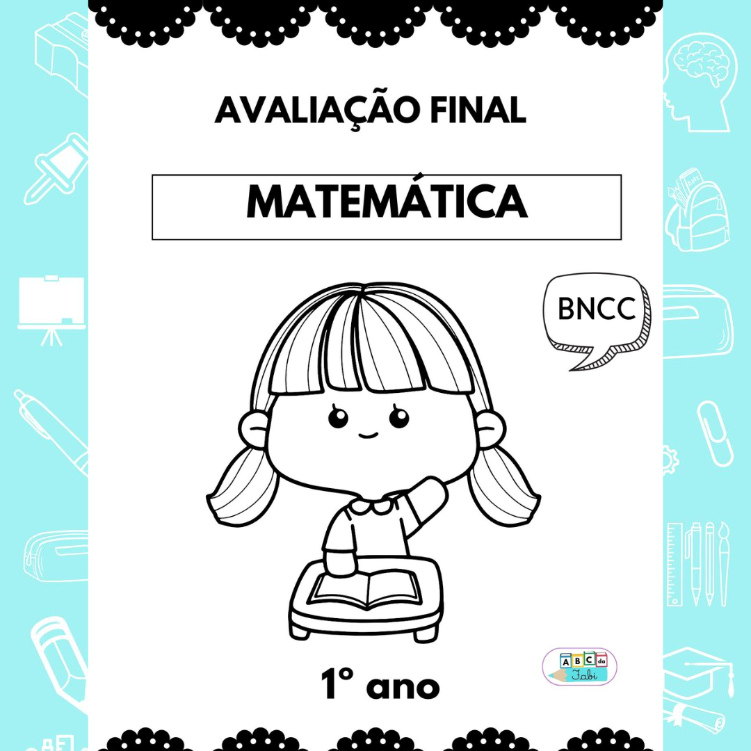 AVALIAÇÃO FINAL DE  MATEMÁTICA  - 1ºano