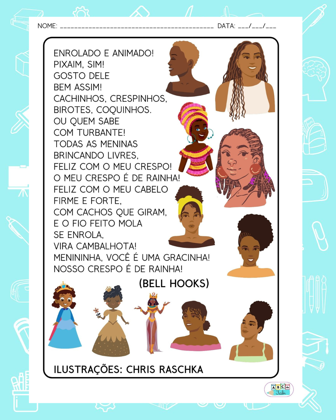 MEU CRESPO É DE RAINHA – 2º ano – ABC da Fabi – Recursos Pedagógicos ...