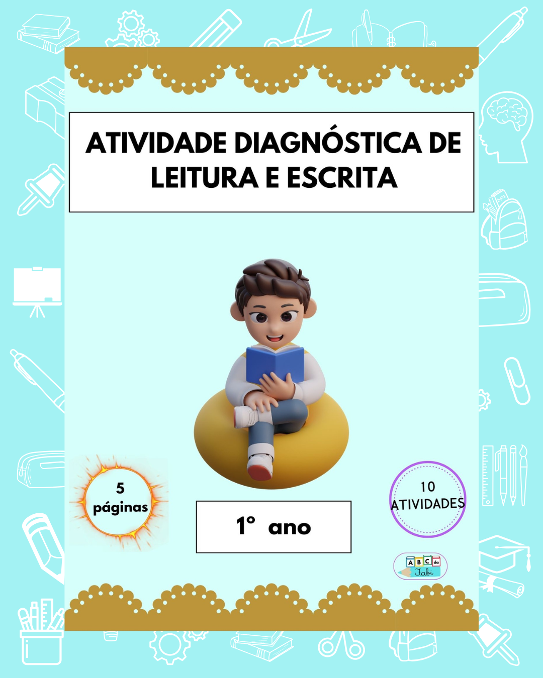 SONDAGEM DIAGNÓSTICA LÍNGUA PORTUGUESA INICIAL 1º ano