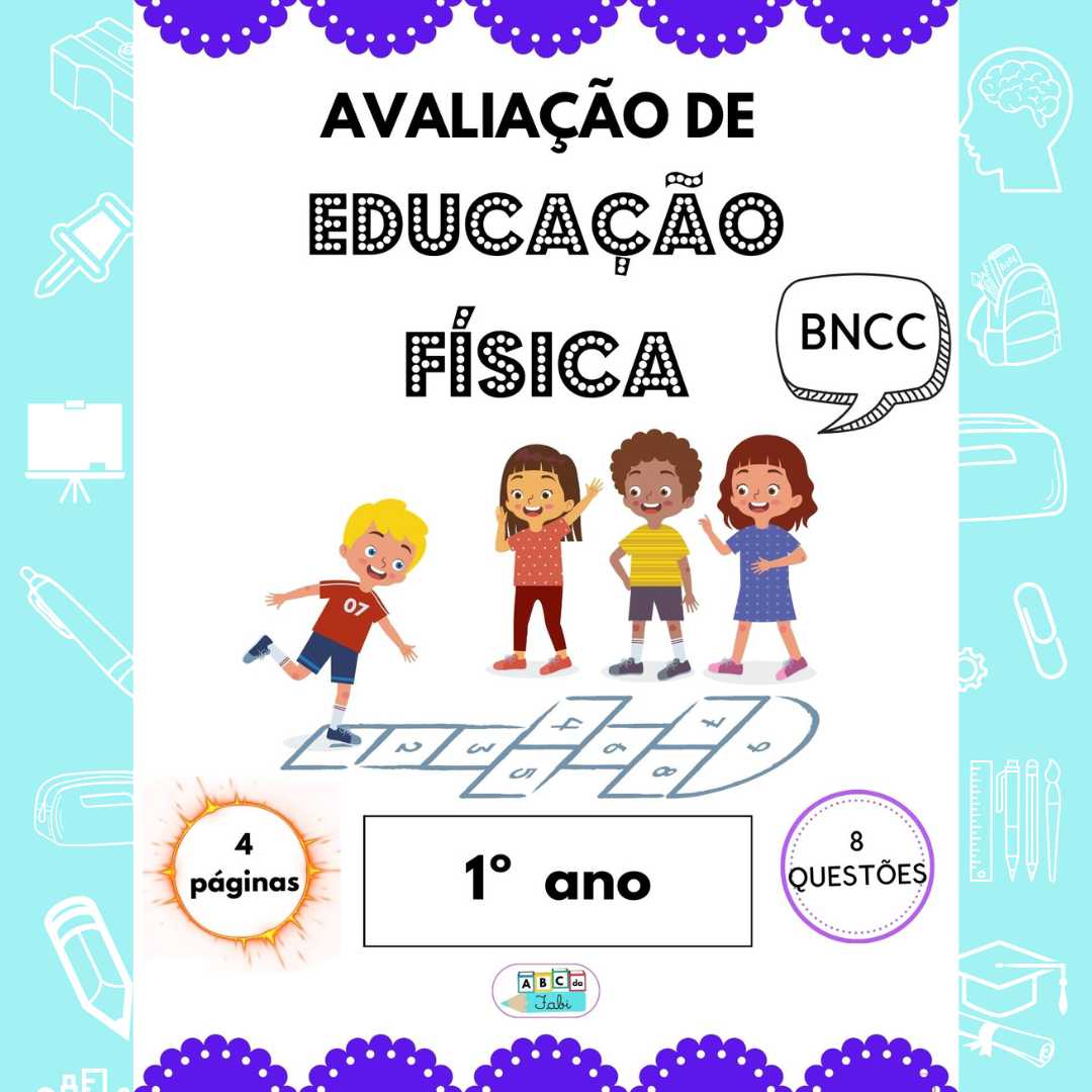 Avaliação Educação Física 1º ano