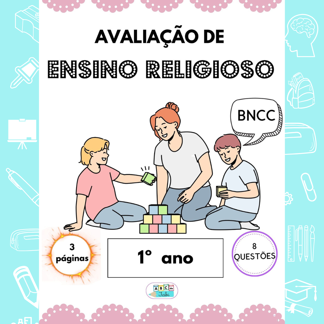 Avaliação Ensino Religioso 1º ano