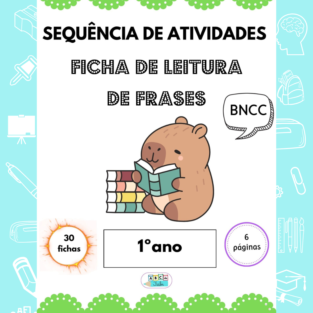 Fichas de Leitura de Frases