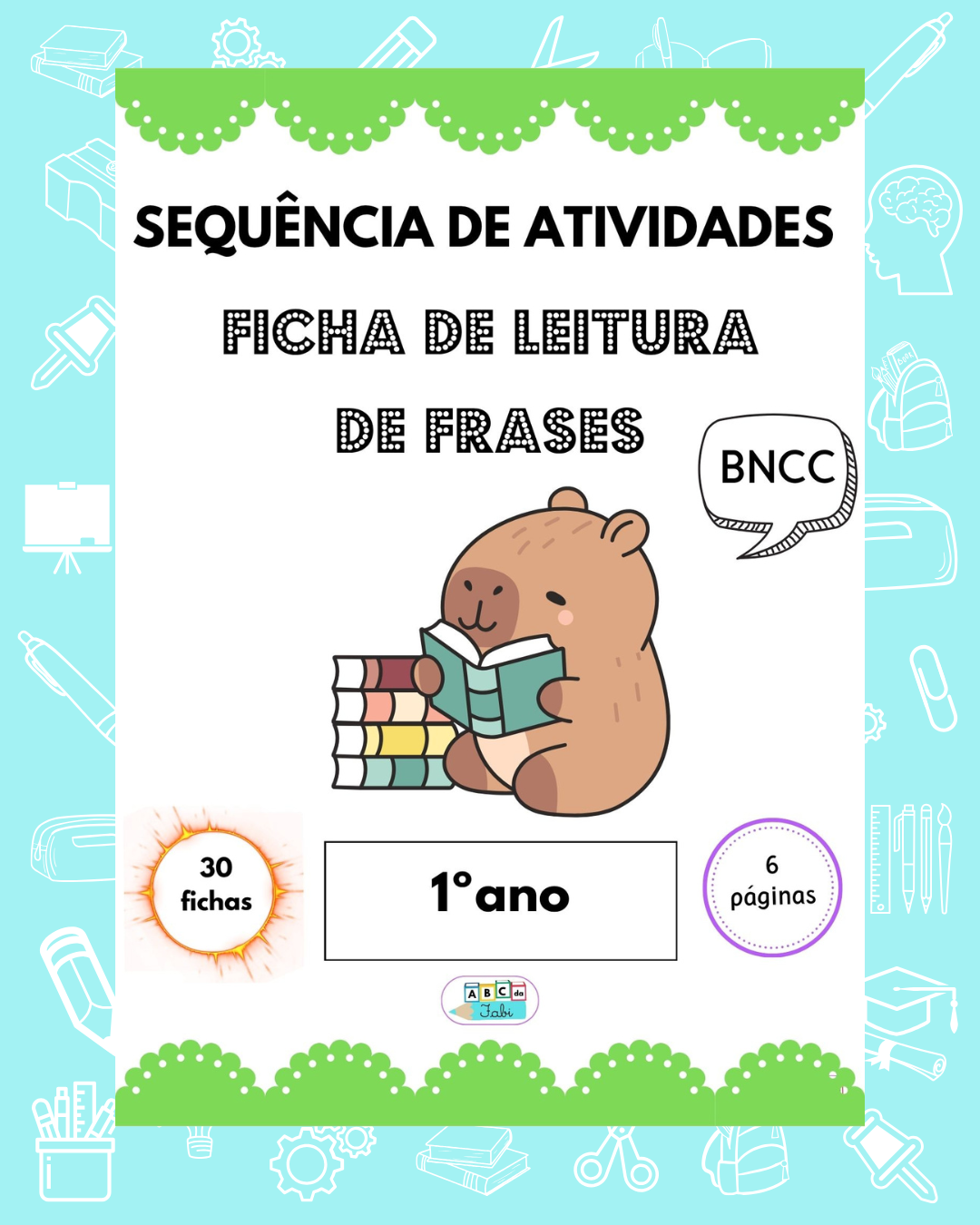 Fichas de Leitura de Frases