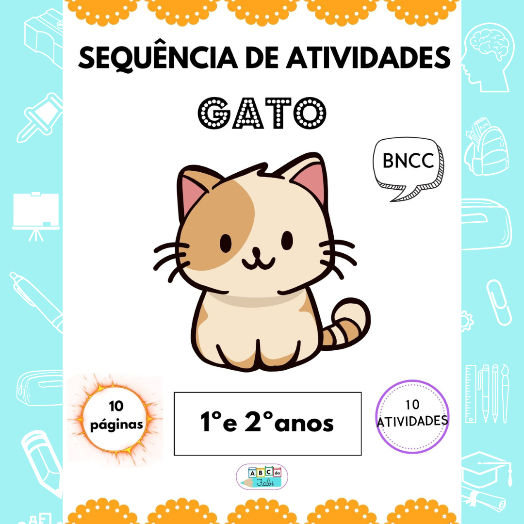 Letra G - O gato
