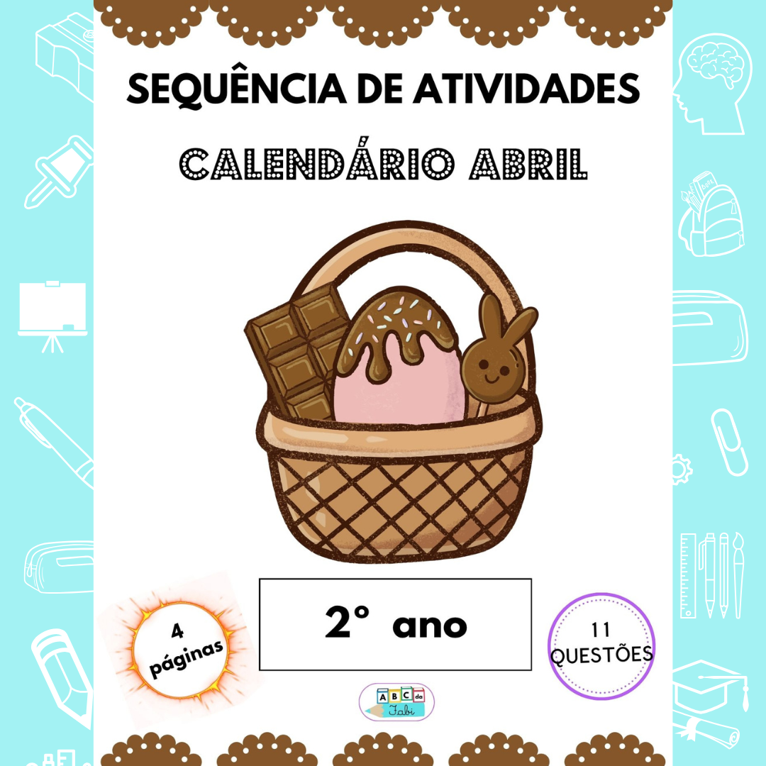 Calendário Abril 2º ano