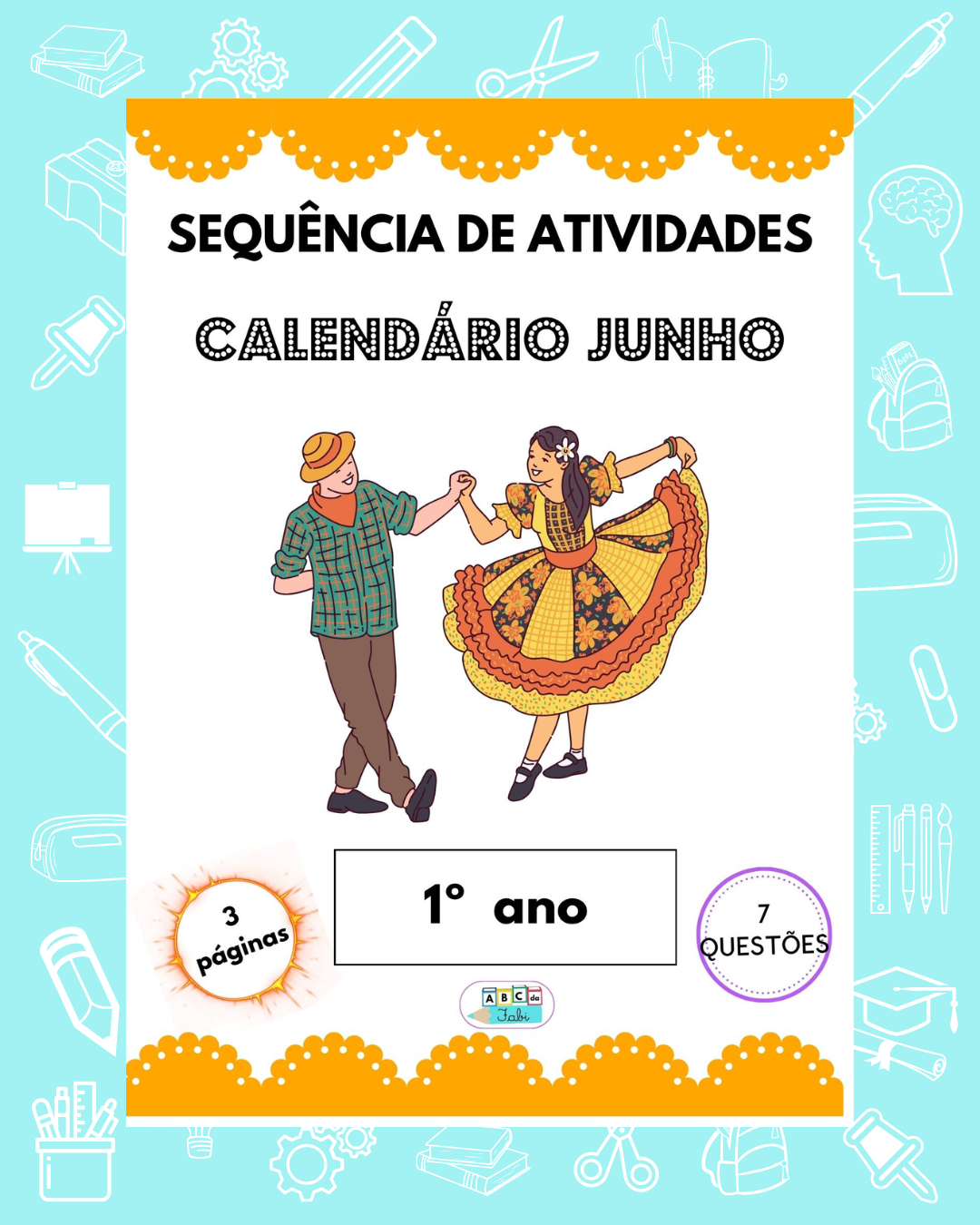 Calendário Junho 1º ano