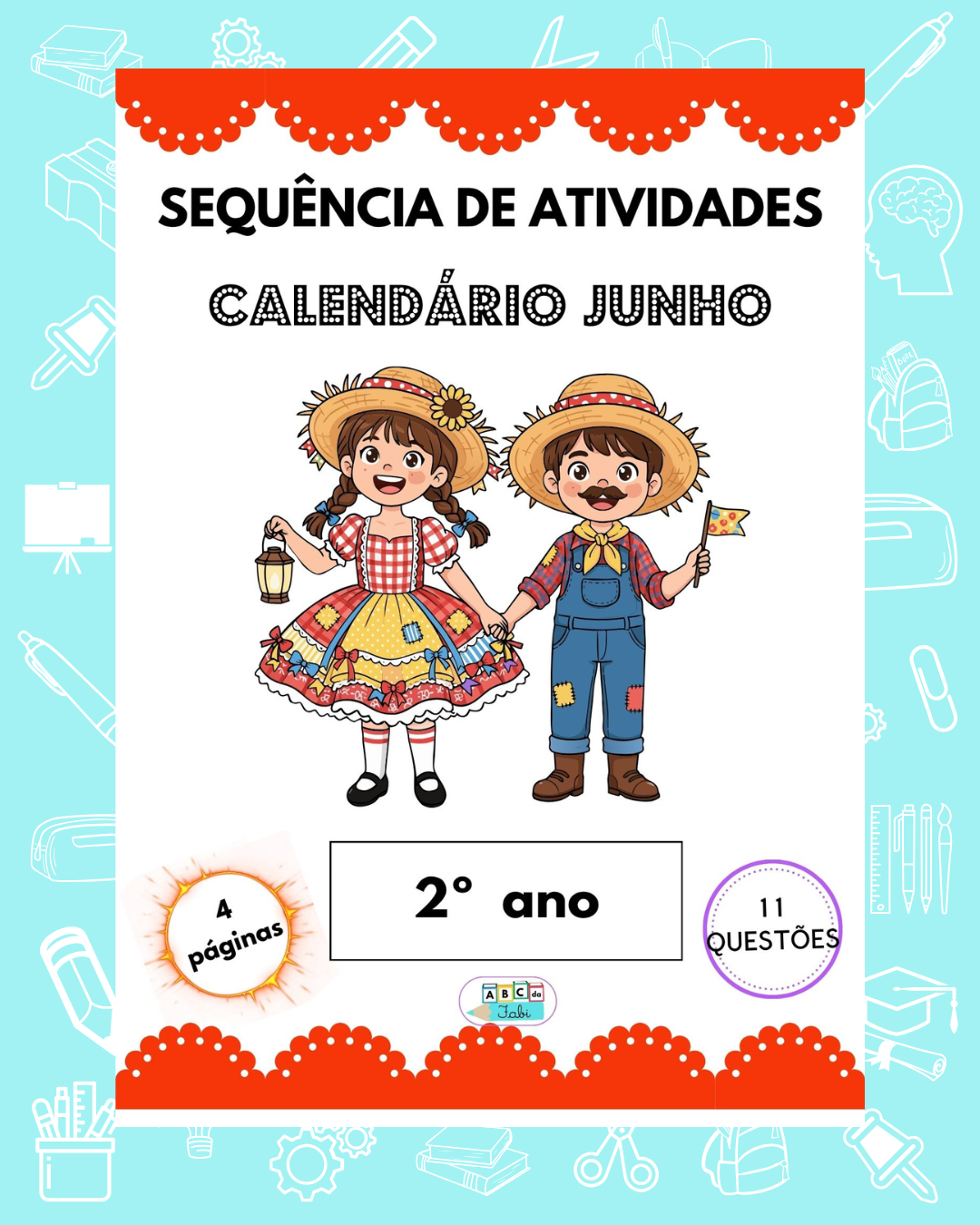 Calendário Junho 2º ano