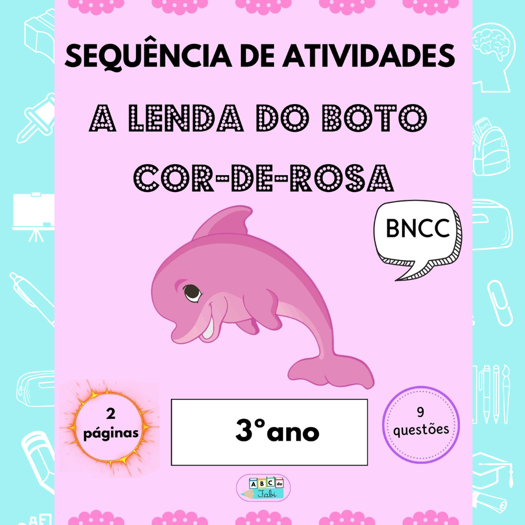Lenda do boto cor-de-rosa 3º ano