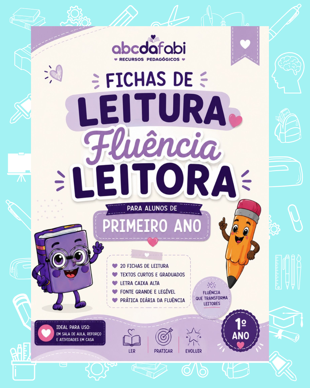 Ficha de Leitura – Fluência Leitora 1º ano