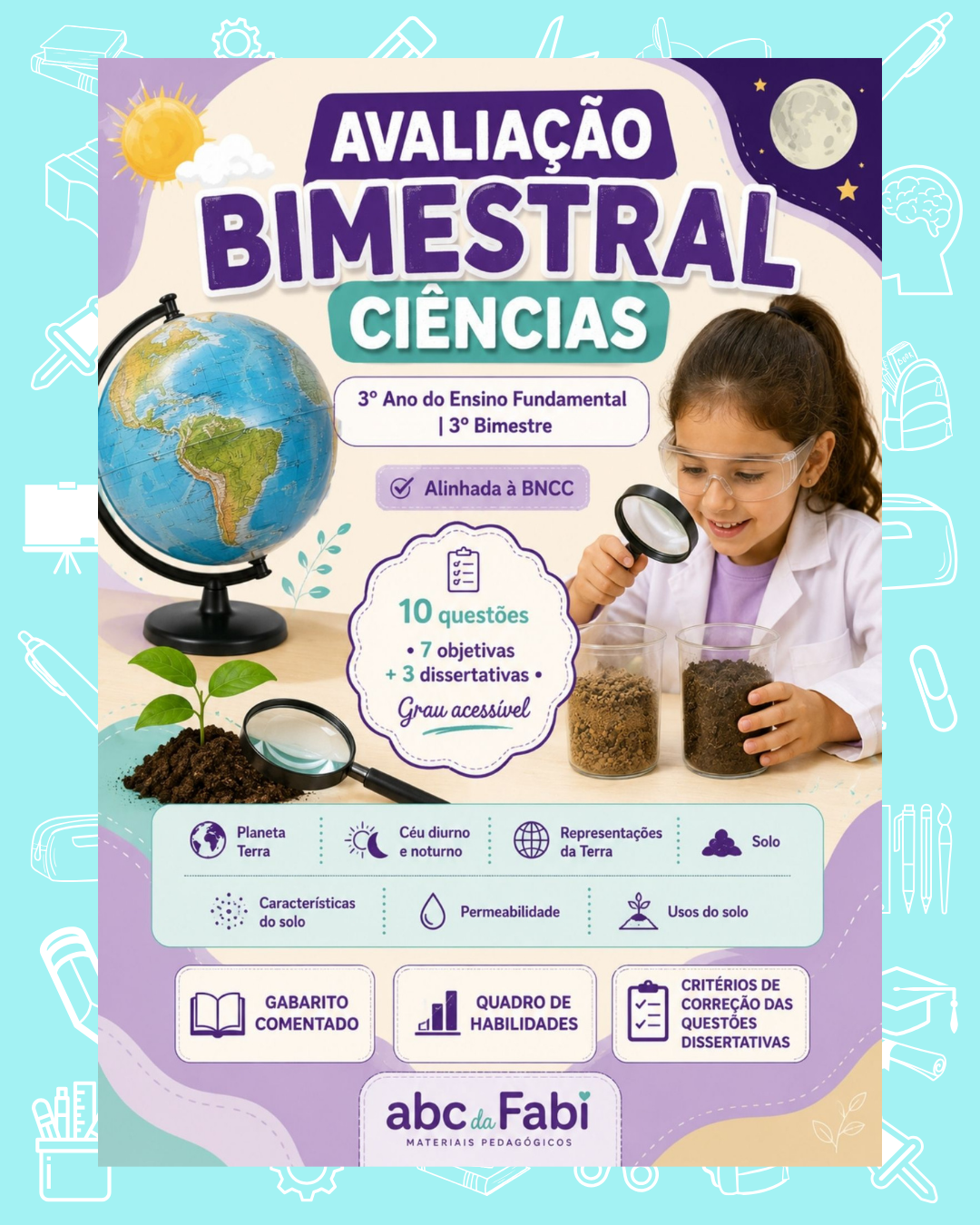 Prova de Ciências 3º ano – 3º bimestre