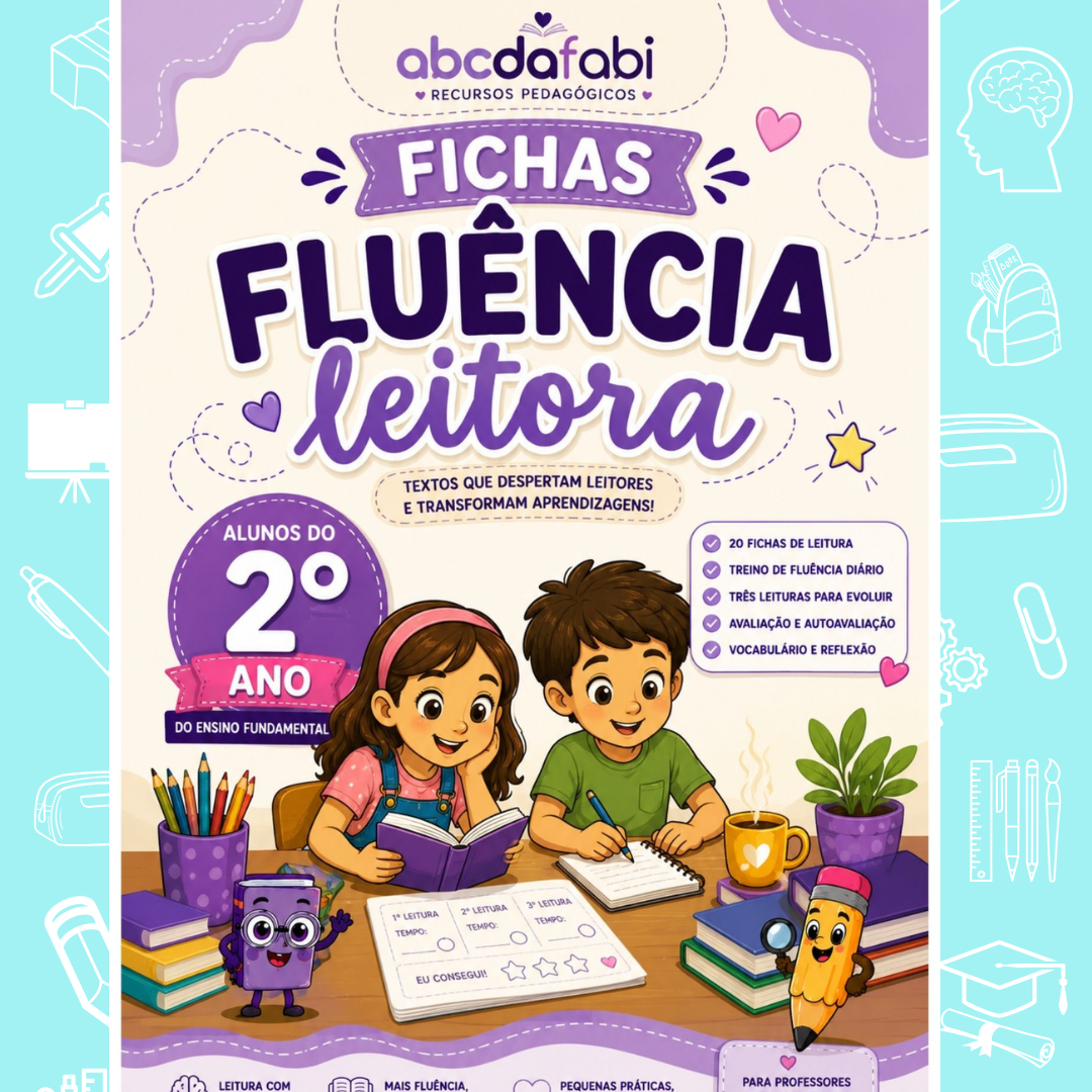 Ficha de Leitura - Fluência Leitora 2º ano