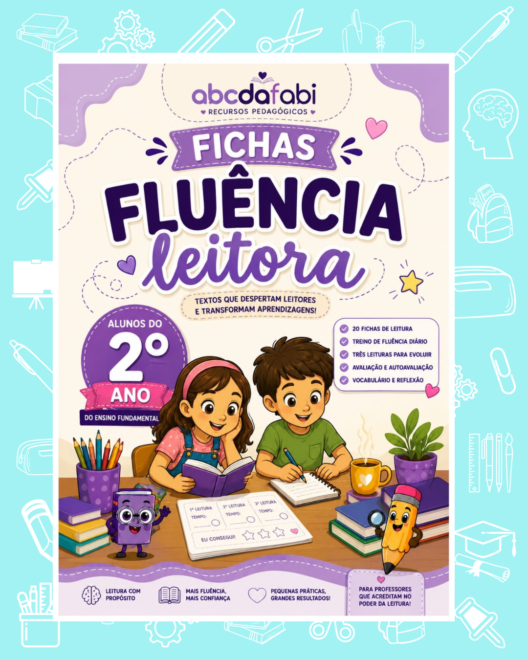 Ficha de Leitura – Fluência Leitora 2º ano