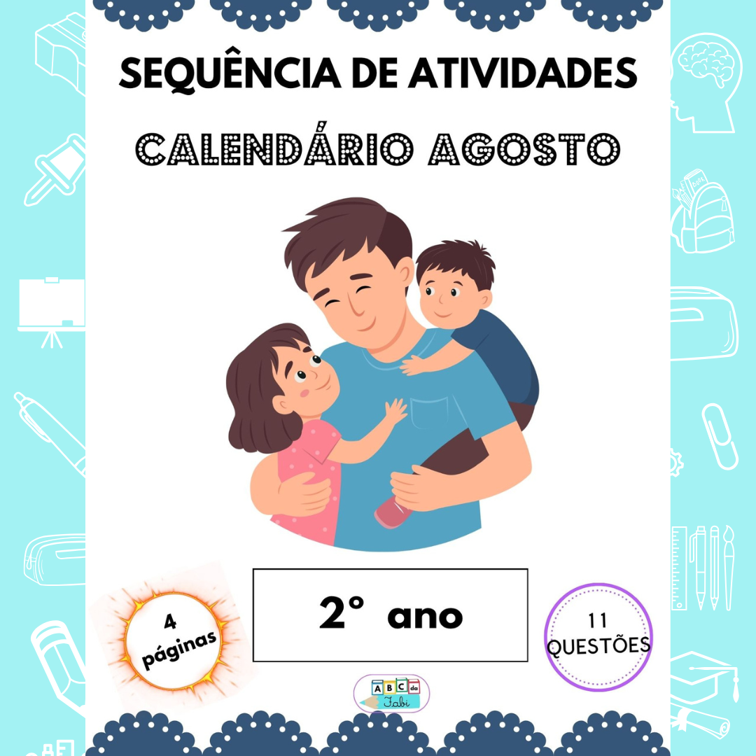 Calendário Agosto 2º ano